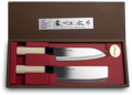 Japán kések Satake (Santoku+Nakiri) 2db