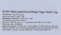 Royal Tiger Gold jázmin rizs 1 kg