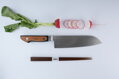 Japán kés TUS Santoku TAKAYUKI 180mm