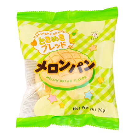 Japán zsemle dinnye ízesítéssel TOKIMEKI 70g