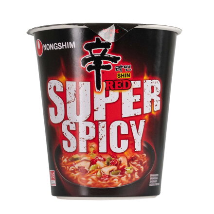 Tészta kis csésze Red Shin nagyon éles Nongshim 68g