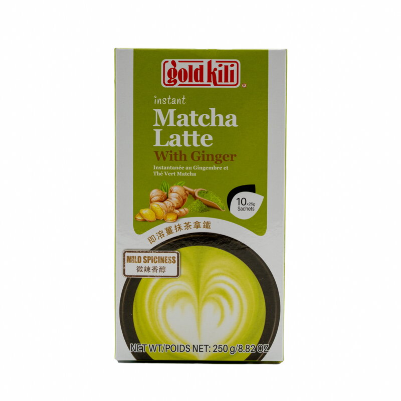 Instant Matcha Latte ital gyömbérrel 10 tasak 250 g