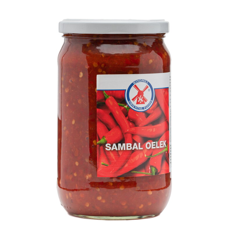 Chilipaszta Sambal Oelek VVMILL 750g